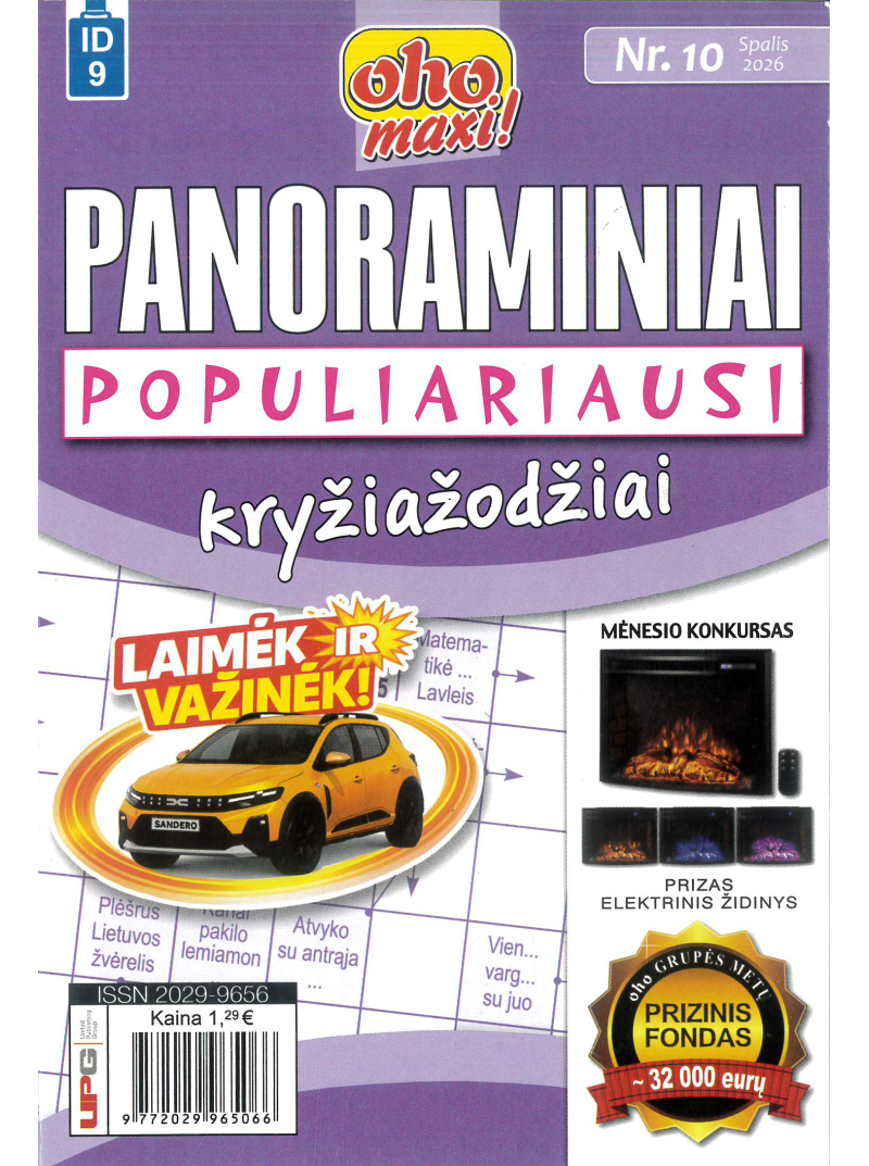 ID09 Oho maxi! Panoraminiai populiariausi kryžiažodžiai1{IMAGE}