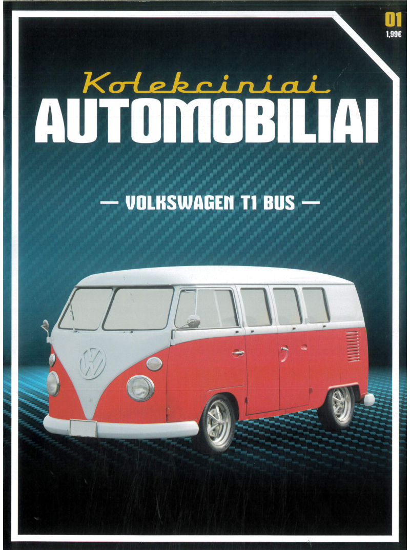 Kolekciniai automobiliai. Volkswagen T1 bus (1 Nr.)1{IMAGE}