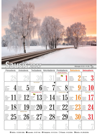 2027 Kalendorius. Metų laikai2{IMAGE}