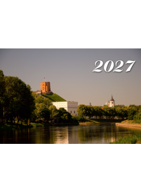 2027 Sieninis kalendorius. Vilnius1{IMAGE}