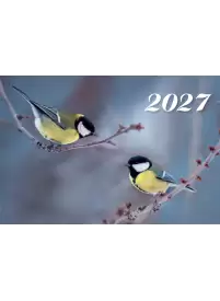 2027 Sieninis kalendorius. Zylės1{IMAGE}
