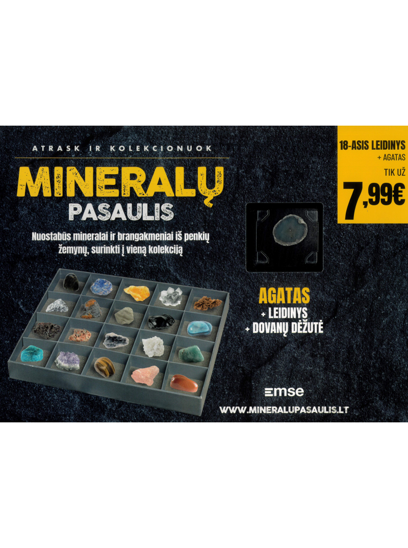 Mineralų pasaulis. Agatas1{IMAGE}