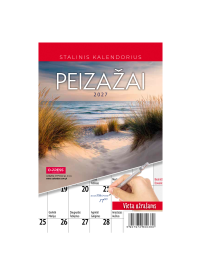 2027 stalo kalendorius. Peizažai1{IMAGE}