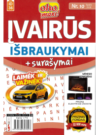 ID36 Oho maxi! Įvairūs išbraukymai+surašymai1{IMAGE}