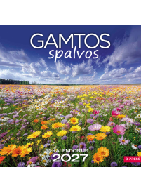 2027 kalendorius. Gamtos spalvos 33x331{IMAGE}