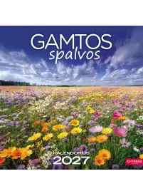 2027 kalendorius. Gamtos spalvos 33x331{IMAGE}