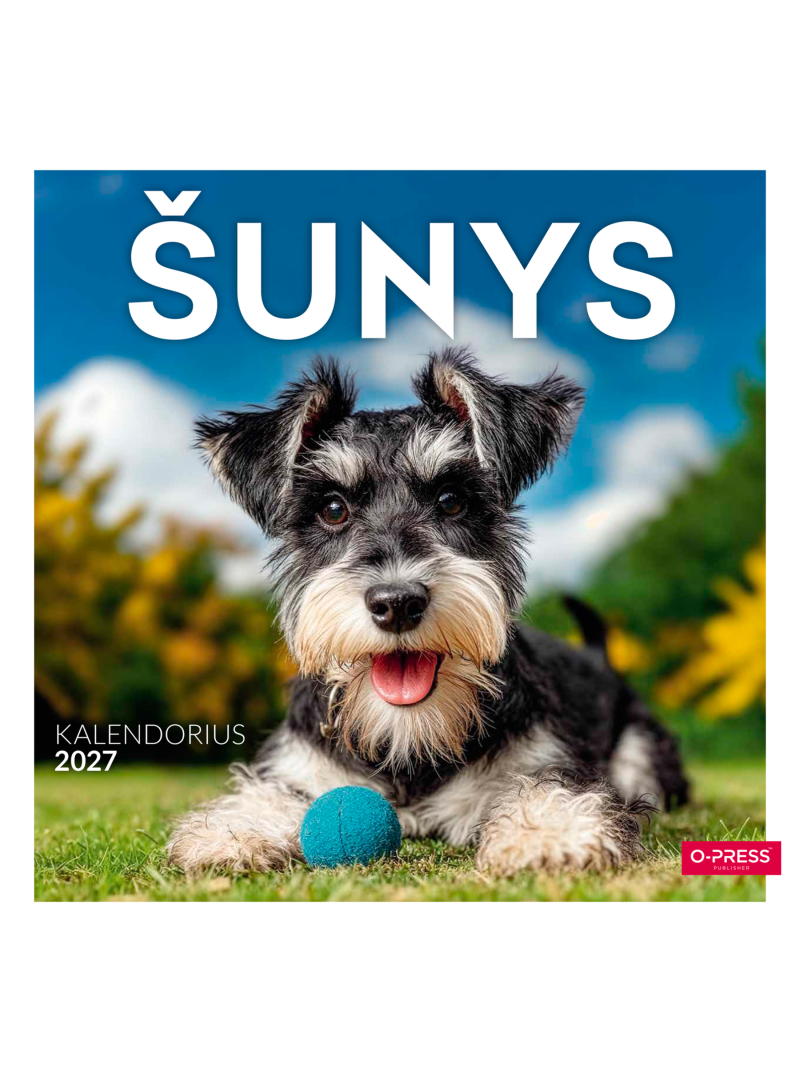 2027 kalendorius. Šunys 33x331{IMAGE}
