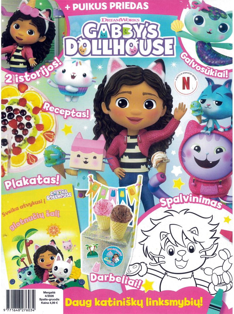 Mergaitė. Gabby's Dollhouse1{IMAGE}