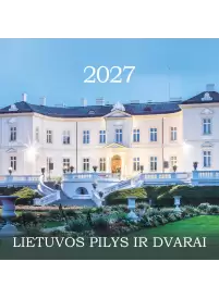2027 Kalendorius. Lietuvos pilys ir dvarai 20x201{IMAGE}