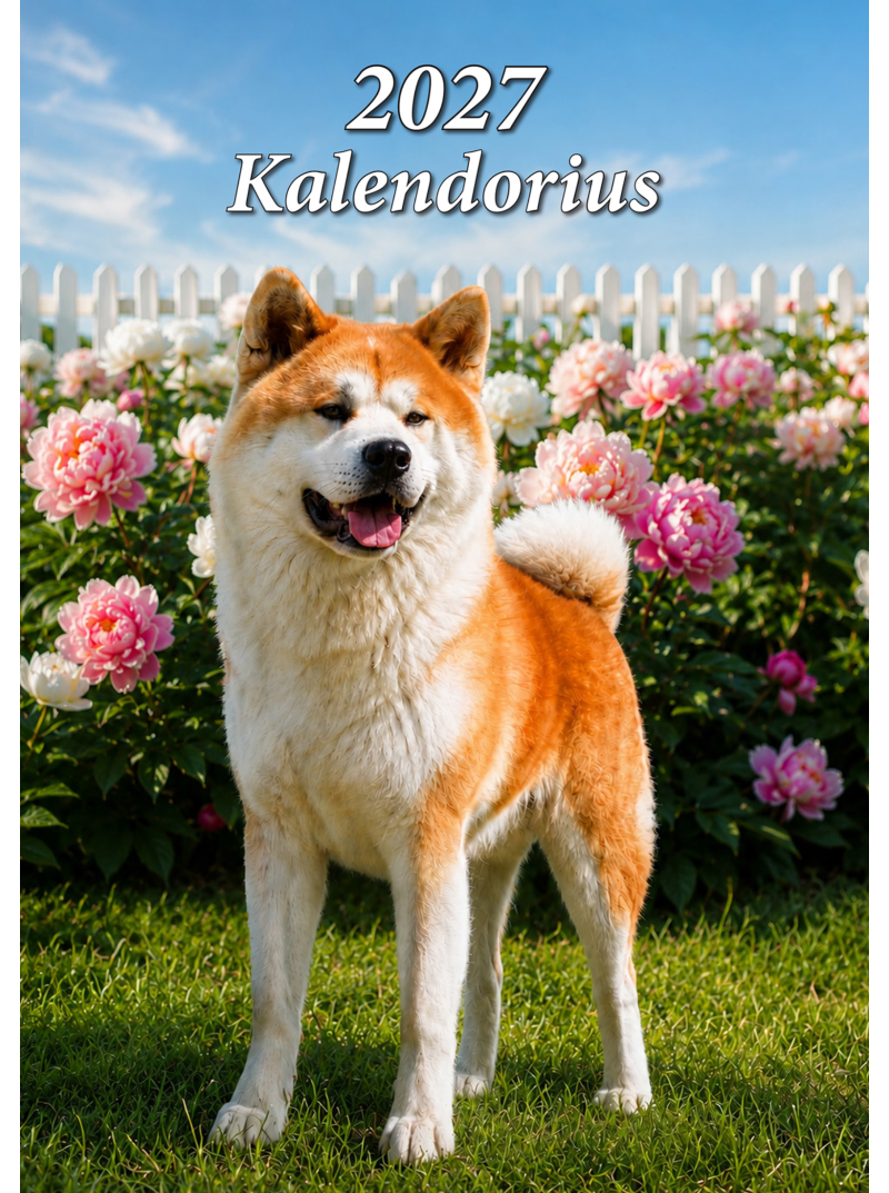 2027 Kalendorius. Šunys1{IMAGE}