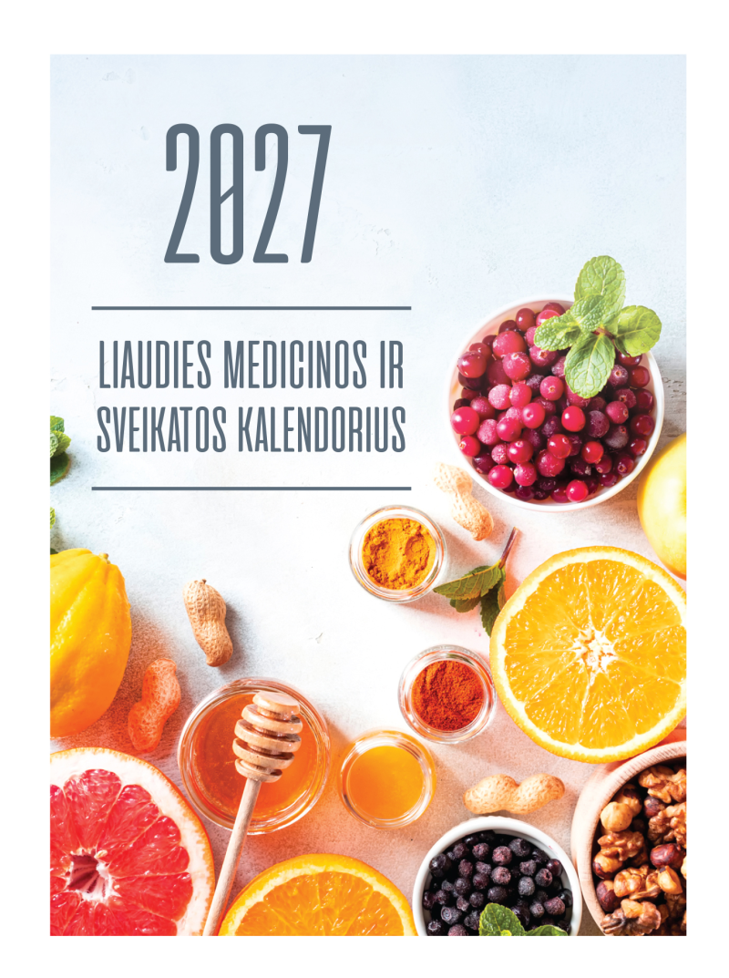 2027 Plėšomas sieninis Liaudies medicinos ir sveikatos kalendorius1{IMAGE}