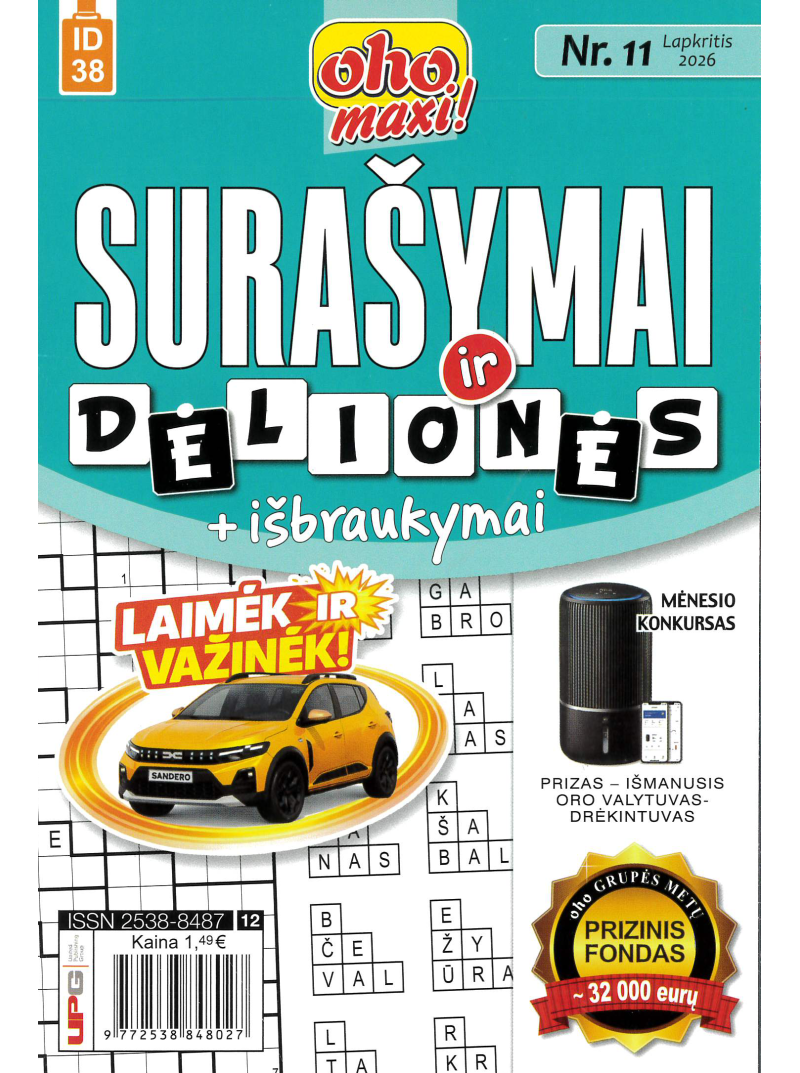 ID38 Oho maxi! Surašymai ir dėlionės1{IMAGE}