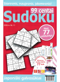 99 centai. Sudoku1{IMAGE}