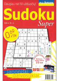 Prie kavos. Sudoku Super1{IMAGE}
