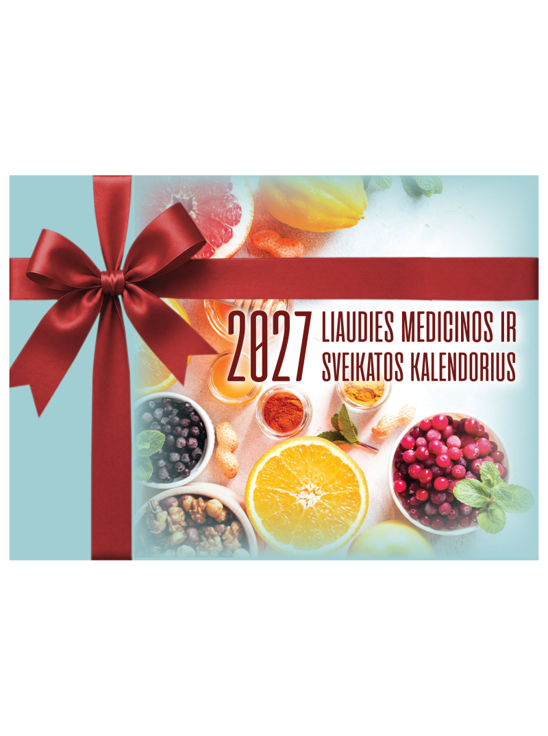 Plėšomas 2027 kalendorius dėžutėje. Liaudies medicina ir sveikata1{IMAGE}
