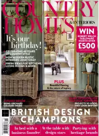 Country Homes and Interiors1{IMAGE}