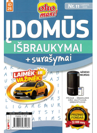 ID26 Oho maxi! Įdomūs išbraukymai + surašymai1{IMAGE}