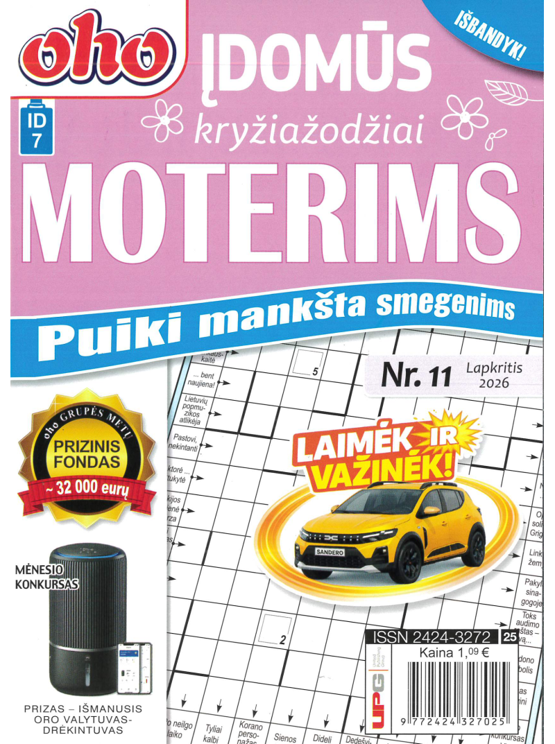 ID07 Oho 10 min. Įdomūs kryžiažodžiai moterims1{IMAGE}