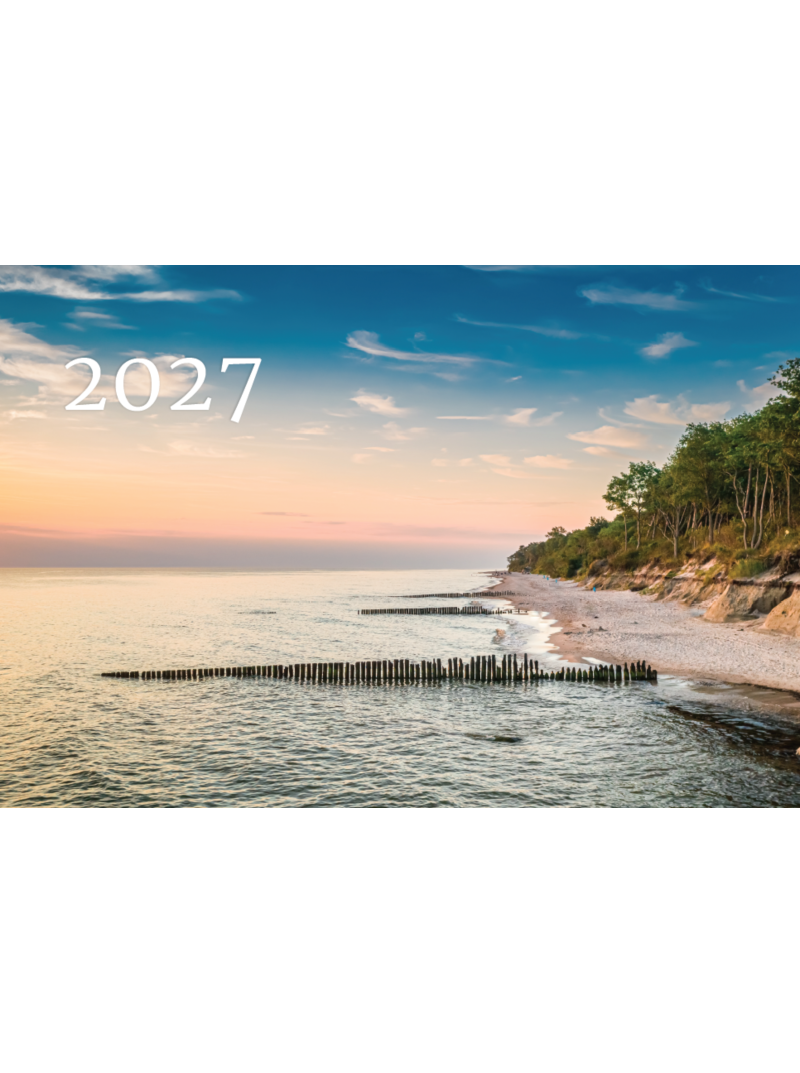 2027 Sieninis 3 dalių kalendorius. Jūra1{IMAGE}