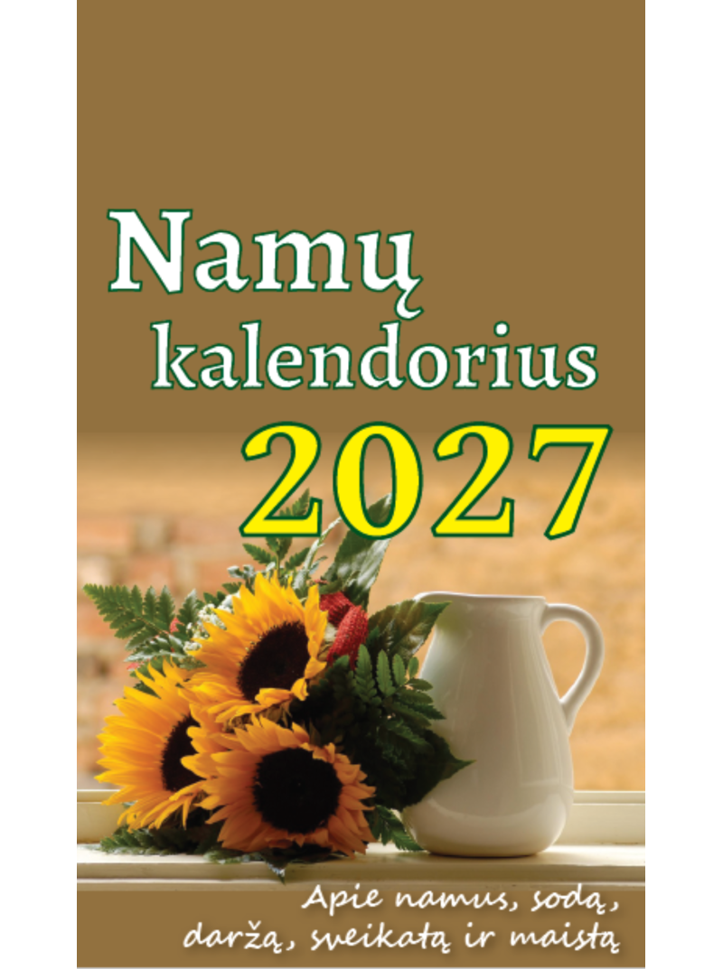 2027 Plėšomas sieninis Namų kalendorius1{IMAGE}