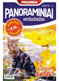 Pagunda panoraminiai kryžiažodžiai1{IMAGE}