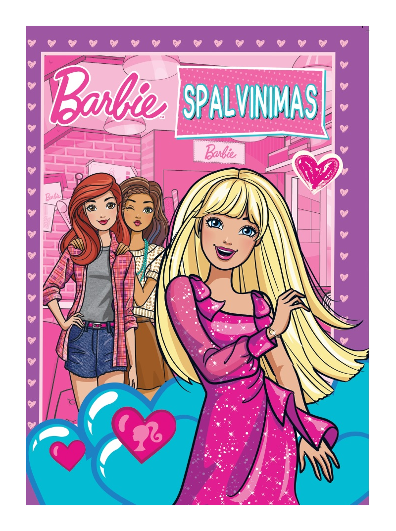 Barbie. Spalvinimas