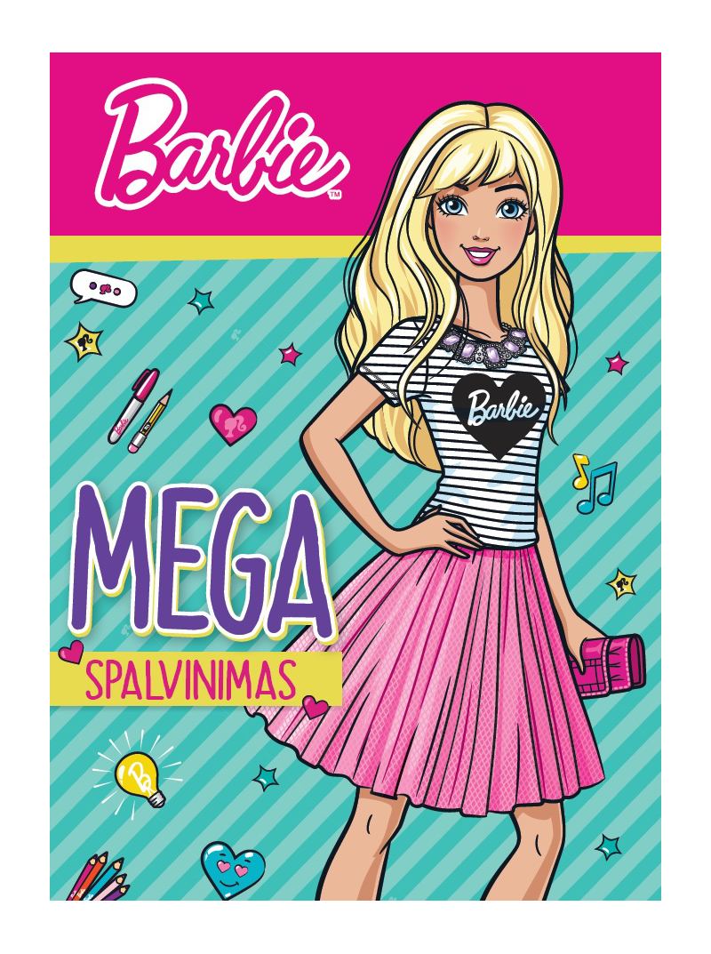 Barbie. Mega spalvinimas