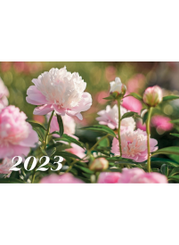 2023 Sieninis kalendorius. Gėlės
