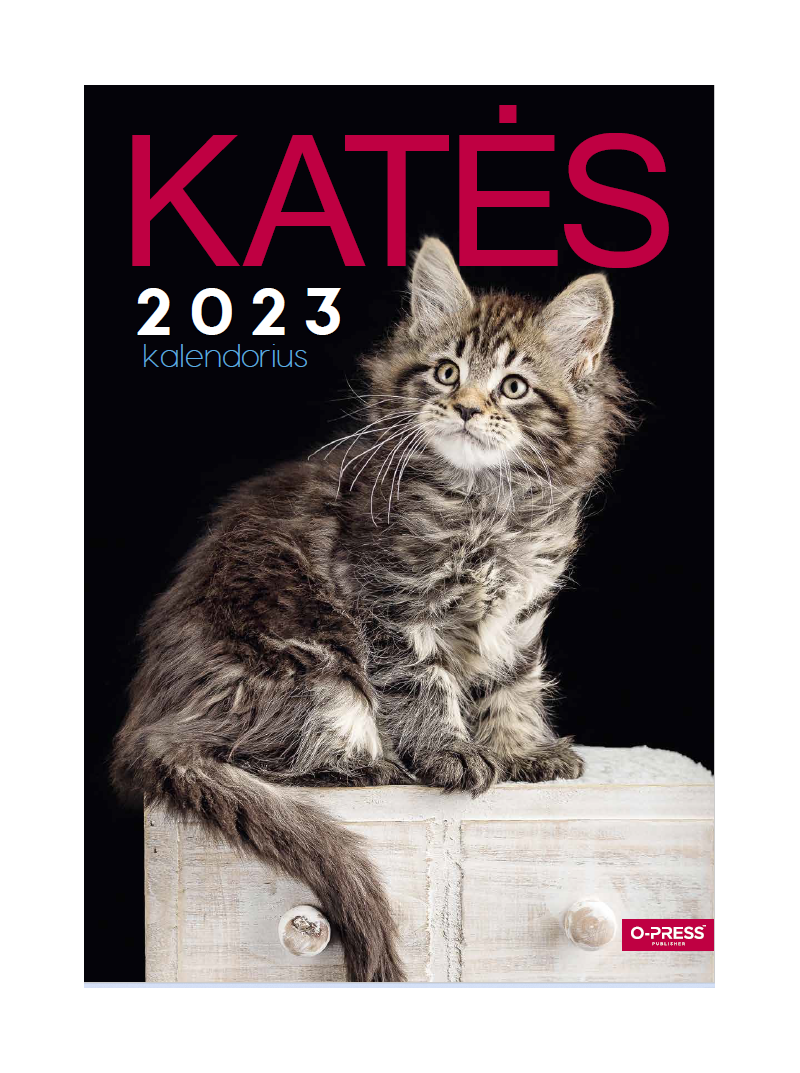 Katės 2023 kalendorius