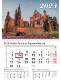 2023 Sieninis kalendorius. Vilnius