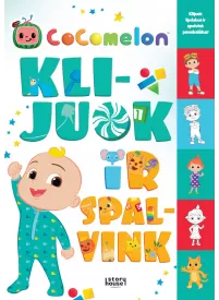 Cocomelon. Klijuok ir spalvink1{IMAGE}