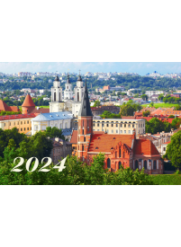2024 Sieninis kalendorius. Kaunas